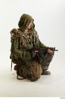  Photos John Hopkins Army Postapocalyptic Suit Poses kneeling whole body 0008.jpg